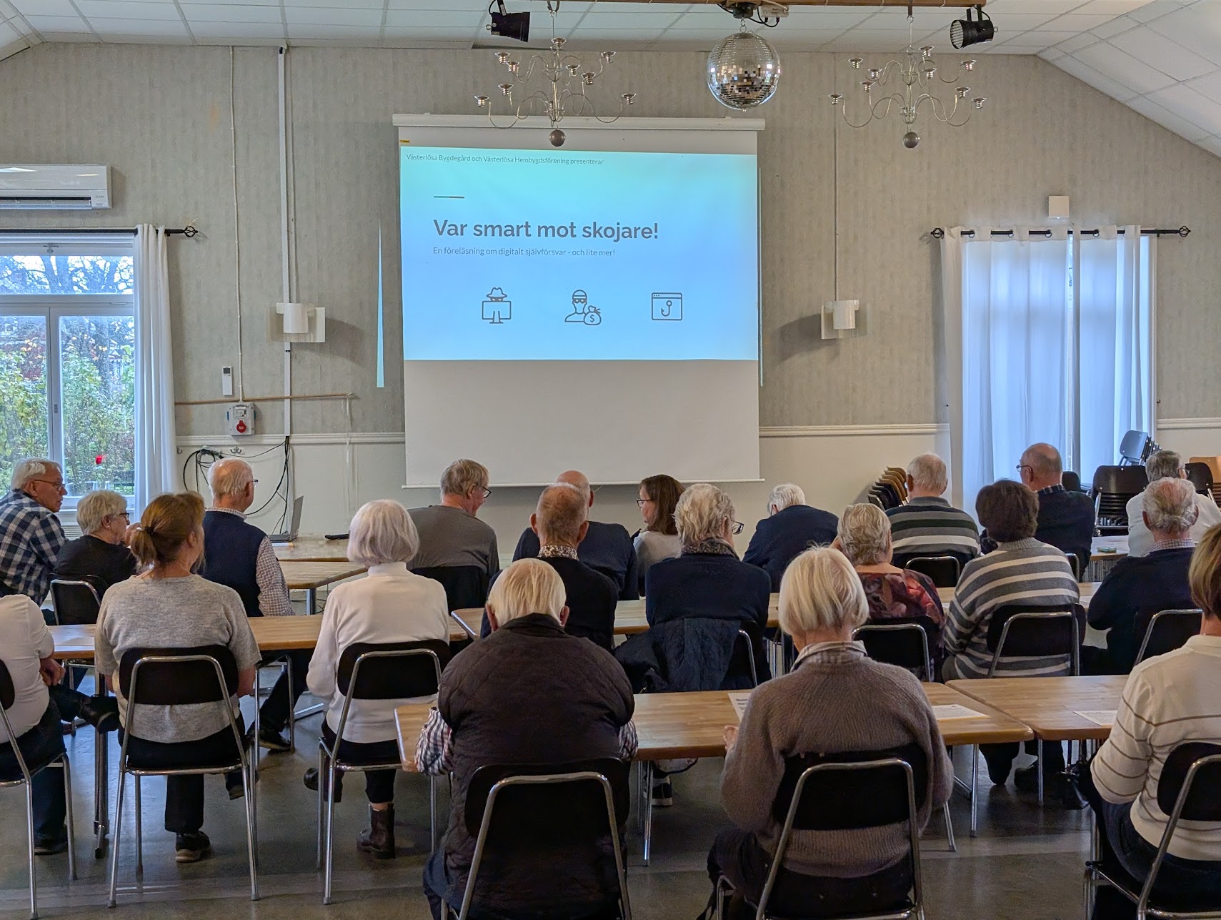Föreläsning i bygdegården